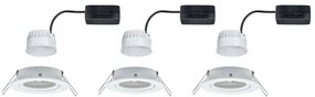 Paulmann 93449 - SET 3xLED/6,5W IP23 Lampada da incasso per bagno NOVA 230V