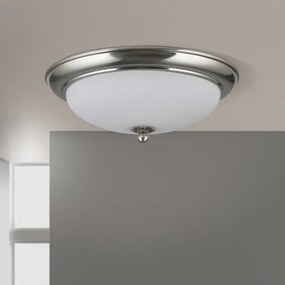 Orion - Plafoniera EMPIRA 2xE27/40W/230V diam. 35,5 cm cromo opaco