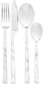 Posate in acciaio inox color argento 16 pezzi Avie - Premier Housewares