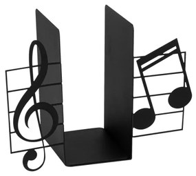 Fermalibri 22x35,5 cm nero