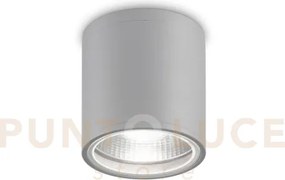 Gun faretto da esterno ip55 1 luce attacco gu10 grigio