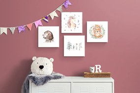 Set di quadri – Animali in tonalità tenui