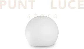 Sole lampada da terra per esterno 1 luce attacco e27 ip44 20cm