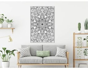 Poster Colourless Mandala