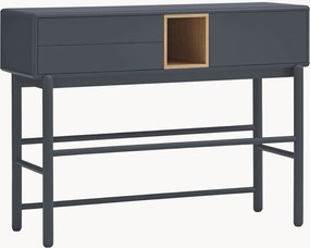 Consolle in legno con vano contenitore Corvo