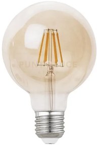 Gla255v- lampadina attacco e27 d.9,5cm 2200k 1200lm 12w globo vetro...