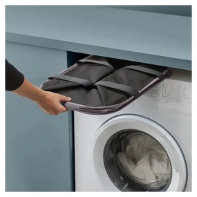 Cesto portabiancheria in tessuto grigio pieghevole 55 l Hold-All Max - Joseph Joseph