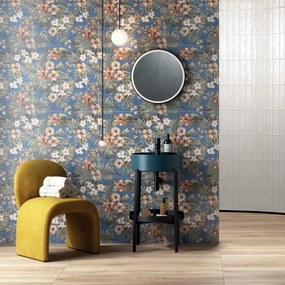 Piastrella da rivestimento interno 60 x 120 cm Sp. 7 mm rettificato Trend Maui Decoro in gres naturale smaltato multicolore satinato traffico medio (pei 2/5) 1.44 mq