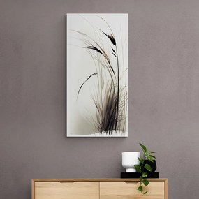 Quadro su tela – Erba secca con un tocco di minimalismo