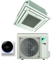 Climatizzatore Condizionatore Daikin a Cassetta Fully Flat 9000 Btu FFA25A9 R-32 Wi-Fi Optional con Griglia Inclusa Classe A++/A+ - Garanzia Italiana