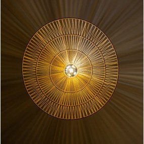 Brilagi - Lampadario LED sospeso con cavo CERIA BOHO 1xE27/40W/230V Ø 70 cm marrone