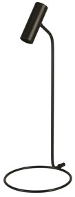 Lampada Da Scrivania Industrial-Nordico Dulwich Acciaio Nero 1 Luce E27