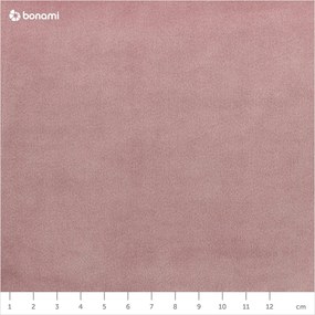 Sedia da pranzo rosa in imbottito Emilia – Actona