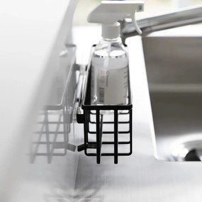 Supporto per detersivo senza foratura nero in metallo Film Hook – YAMAZAKI