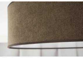 Duolla - Lampada LED da soffitto CORTINA LED/26W/230V Ø45 cm 4000K marrone