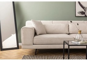 Divano angolare beige chiaro, angolo destro Jivago - Artie