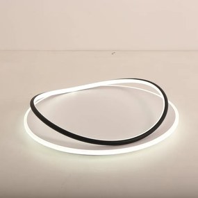 Plafoniera LED design Valentina, bianco, luce con 3 temperature di colore dimmerabile, 3306 lumen