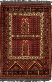 Afghan Tappeto orientale 90x120 (Afghanistan) Annodato A Mano