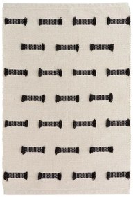 Tappeto lavabile crema 50x80 cm Juline - douceur d'intérieur