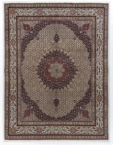 Moud Tappeto 240 x 180 (Iran) Annodato A Mano