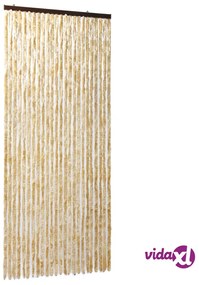 vidaXL Zanzariera Beige 100x220 cm Ciniglia