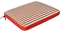 Cuscino per seduta idrorepellente 40x40 in Poliestere cm 40x40x4 - HANK Colore: Rosso