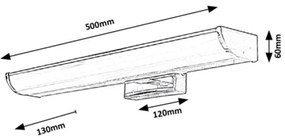 Rabalux - Applique LED da bagno dimmerabile LED/7,5W/230V IP44