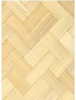 CMO Paris Carta da parati Bambou Grand Chevron - Naturel