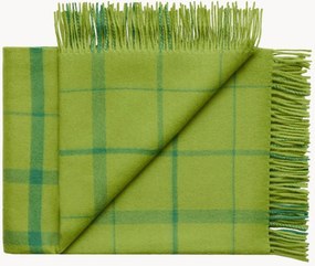 Coperta in lana con frange Warp