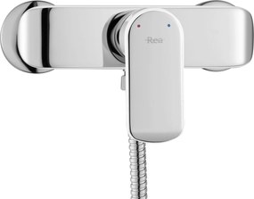 Rubinetto doccia REA BLOOM bianco cromo
