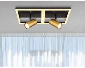 Globo 57032-2 - Faretto LED MARRIE 2xGU10/5W/230V + LED/22W/230V