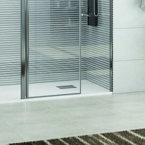 Doccia 130cm con anta battente + 2 fissi laterali KPX6000 - KAMALU