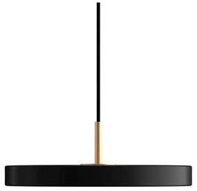 Apparecchio a sospensione LED nero con paralume in metallo ø 31 cm Asteria Mini - UMAGE