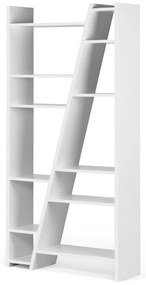 Libreria bianca 97x195 cm Delta - TemaHome