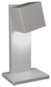 Lampada Scrivania-Ufficio Moderna Area Metallo Grigio Metallo 1 Luce Gx53