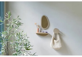 Mensola beige in metallo 34 cm Pipa – Spinder Design