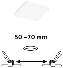 Paulmann 79953 - Faretto LED da incasso per bagno VARIFIT, 6W, IP44, 230V