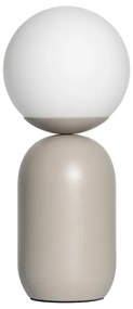 Nordlux - Lampada da tavolo NOTTI 1xE14/25W/230V grigio