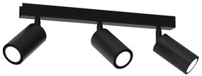 Luce Spot HUDSON 3xGU10/8W/230V nero