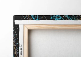 Stampa su tela – Mandala con motivo solare
