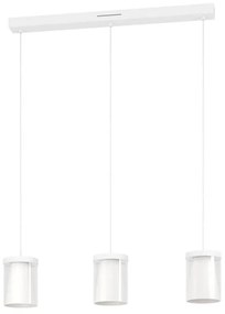 Lampadario LED design Chiusello-Z bianco, luce con 3 temperature di colore 1500 lumen, EGLO