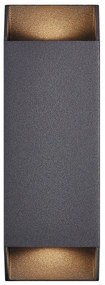 Nordlux - Applique da esterno NICO 2xGU10/35W/230V IP54 nero