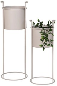 Set di coprivaso in metallo 2 pz ø 21,5 cm Rabo - House Nordic