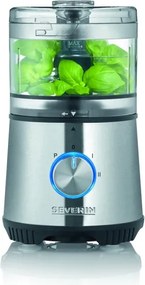 Severin KM 3865 - Tritatutto per alimenti 400W/230V acciaio inox/nero