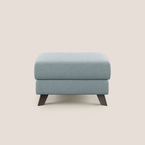 Moon Pouf contenitore e piedini alti in tessuto smacchiabile con acqua T05 carta da zucchero