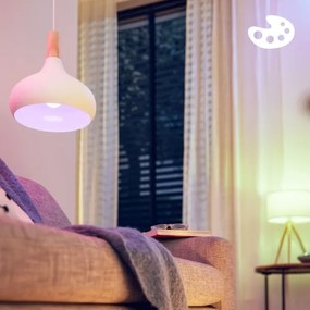 Set da 3 lampadine LED RGB dimmerabili Philips SMART C37 E14/4,9W/230V 2200-6500K