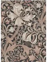 House of Hackney Carta da parati Golden Lily - Black