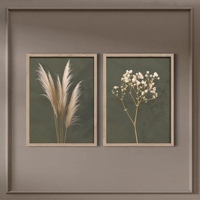 Set di dipinti 2 pz 30x40 cm Boho – Styler