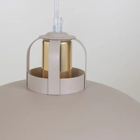 Brilagi - Lampadario a sospensione con filo FLAMENGO 1xE27/60W/230V beige