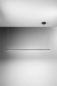 Perenz Link – sospensione lineare LED (bianco opaco / nero opaco / marrone metallizzato)